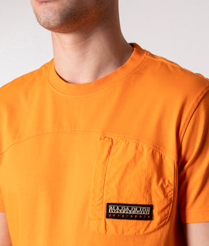 Noasca-T-Shirt-Orange-Napapijri-EQVVS