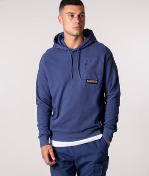 Relaxed-Fit-Gaby-Hoodie-Blue-indigo-Napapijri-EQVVS