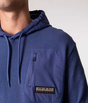 Relaxed-Fit-Gaby-Hoodie-Blue-indigo-Napapijri-EQVVS