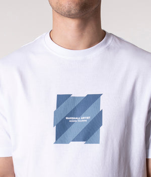 Chevron-Box-Logo-T-Shirt-White-Marshall-Artist-EQVVS