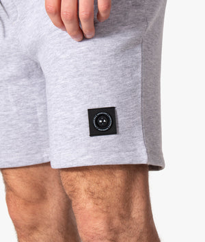 Regular-Fit-Siren-Fleece-Sweat-Shorts-Grey-Marl-Marshall-Artist-EQVVS
