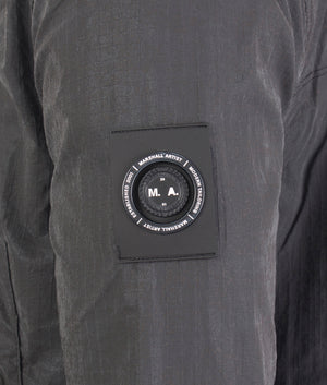 Reflective-Ripstop-Overshirt-Black-Reflective-Marshall-Artist-EQVVS