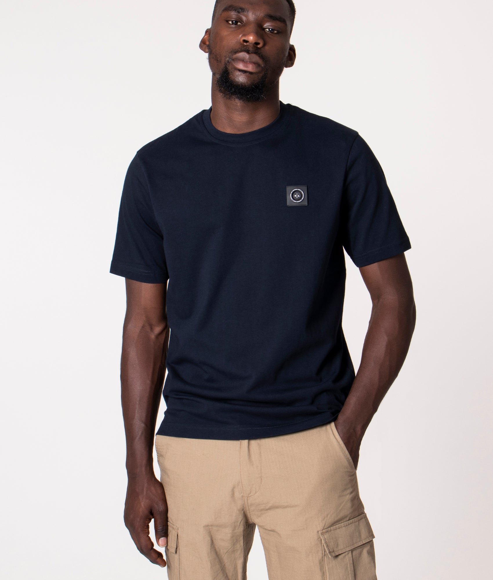 Siren-T-Shirt-Navy-Marshall-artist-EQVVS