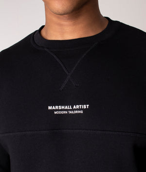 Siren-Crew-Sweatshirt-Black-Marshall-Artist-EQVVS