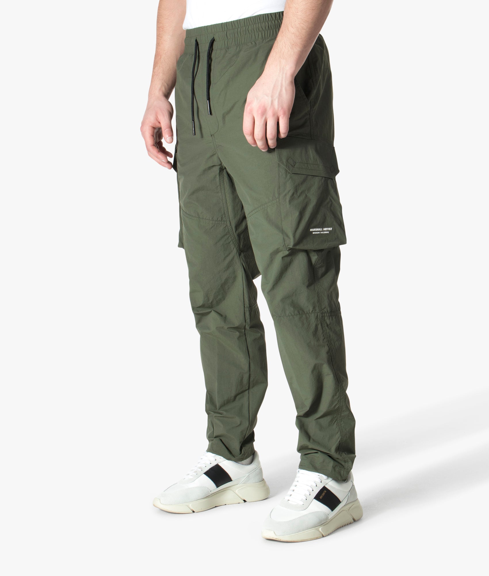 Forte Polyamide Cargo Trousers Khaki Marshall Artist EQVVS