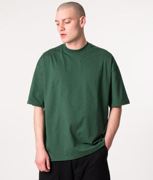 Oversized-Basic-T-Shirt-Forest-Green-Faded-EQVVS