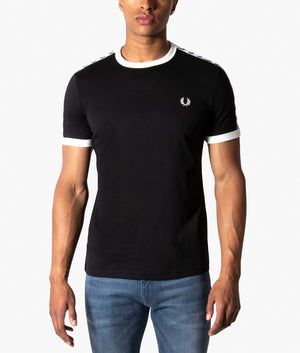 Taped-Ringer-T-Shirt-Black-Fred-Perry-EQVVS