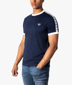 Taped-Ringer-T-Shirt-Carbon-Blue-Fred-Perry-EQVVS
