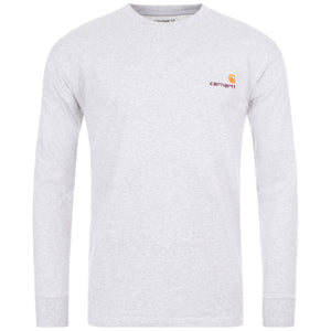 Long Sleeve Relaxed Fit American Script T-Shirt