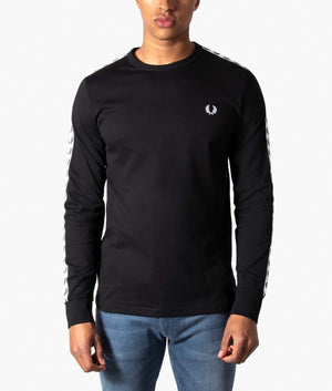 Long-Sleeve-Taped-Ringer-T-Shirt-Black-Fred-Perry-EQVVS