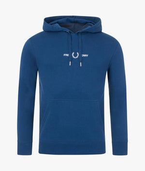 Graphic-Hooded-Sweatshirt-Blue-Fred-Perry-EQVVS