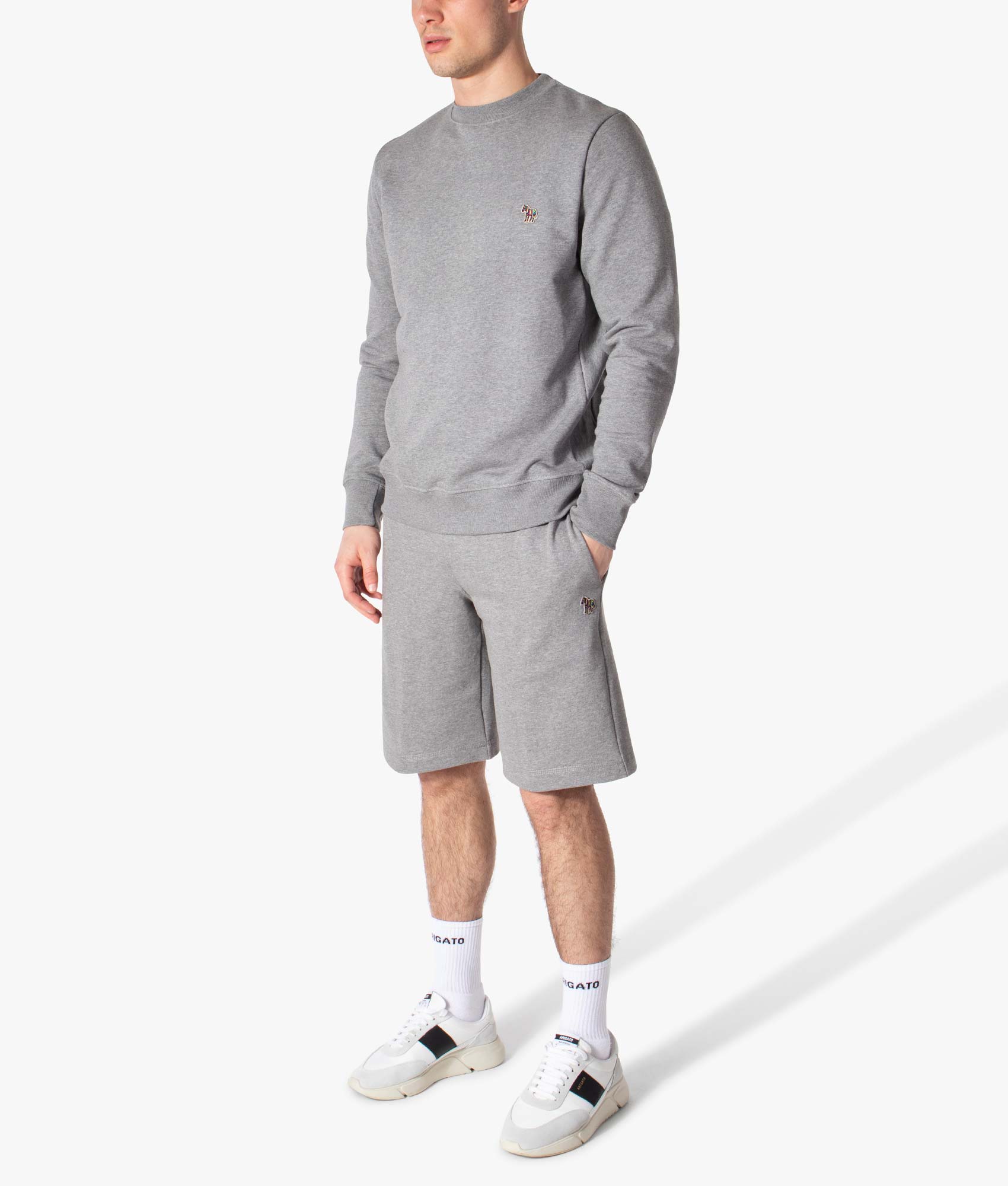 Regular-Fit-Zebra-Logo-Sweat-Shorts-Melange-Grey-PS-Paul-Smith-EQVVS