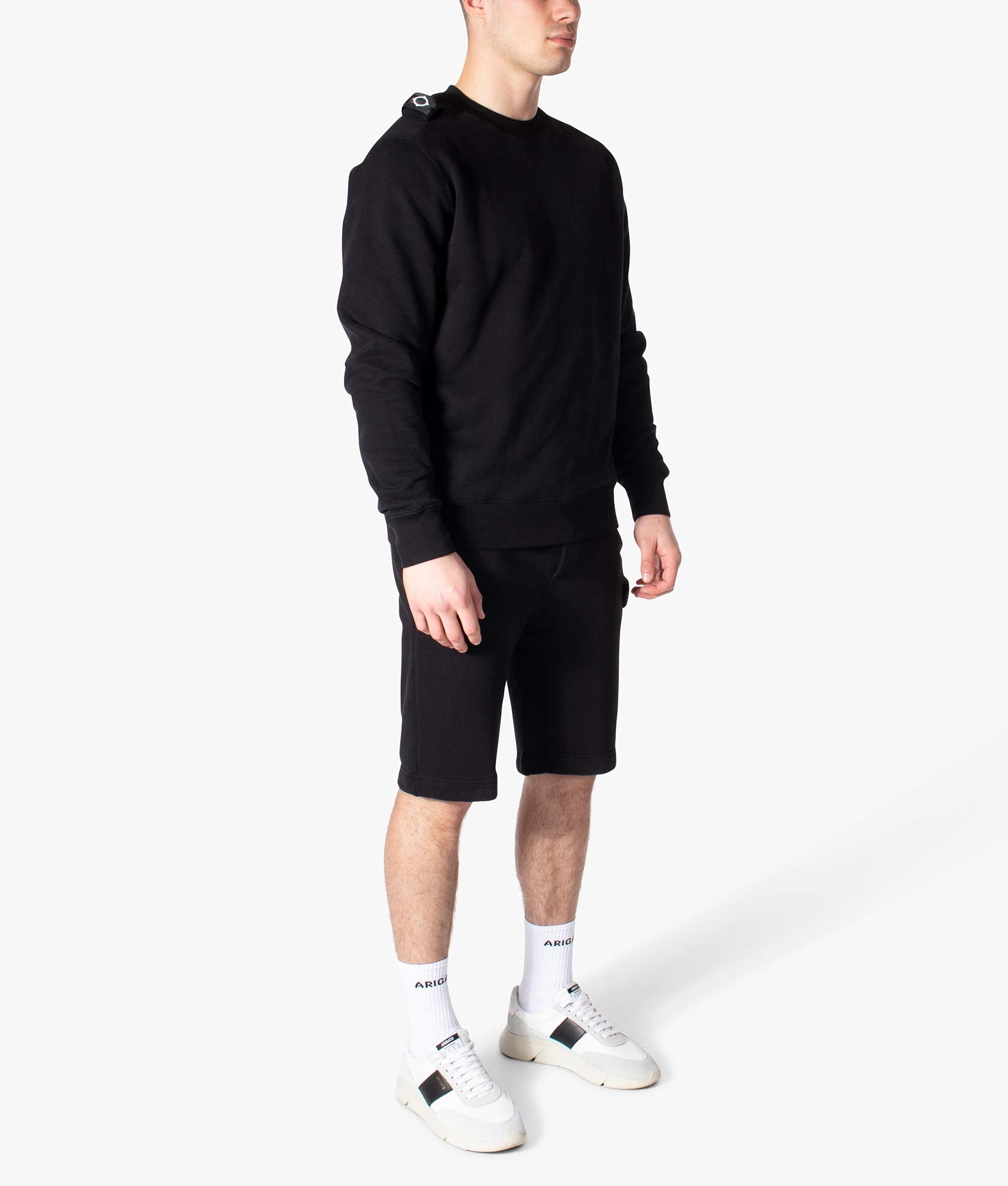 Core-Crew-Sweatshirt-Jet-Black-Ma.Strum-EQVVS