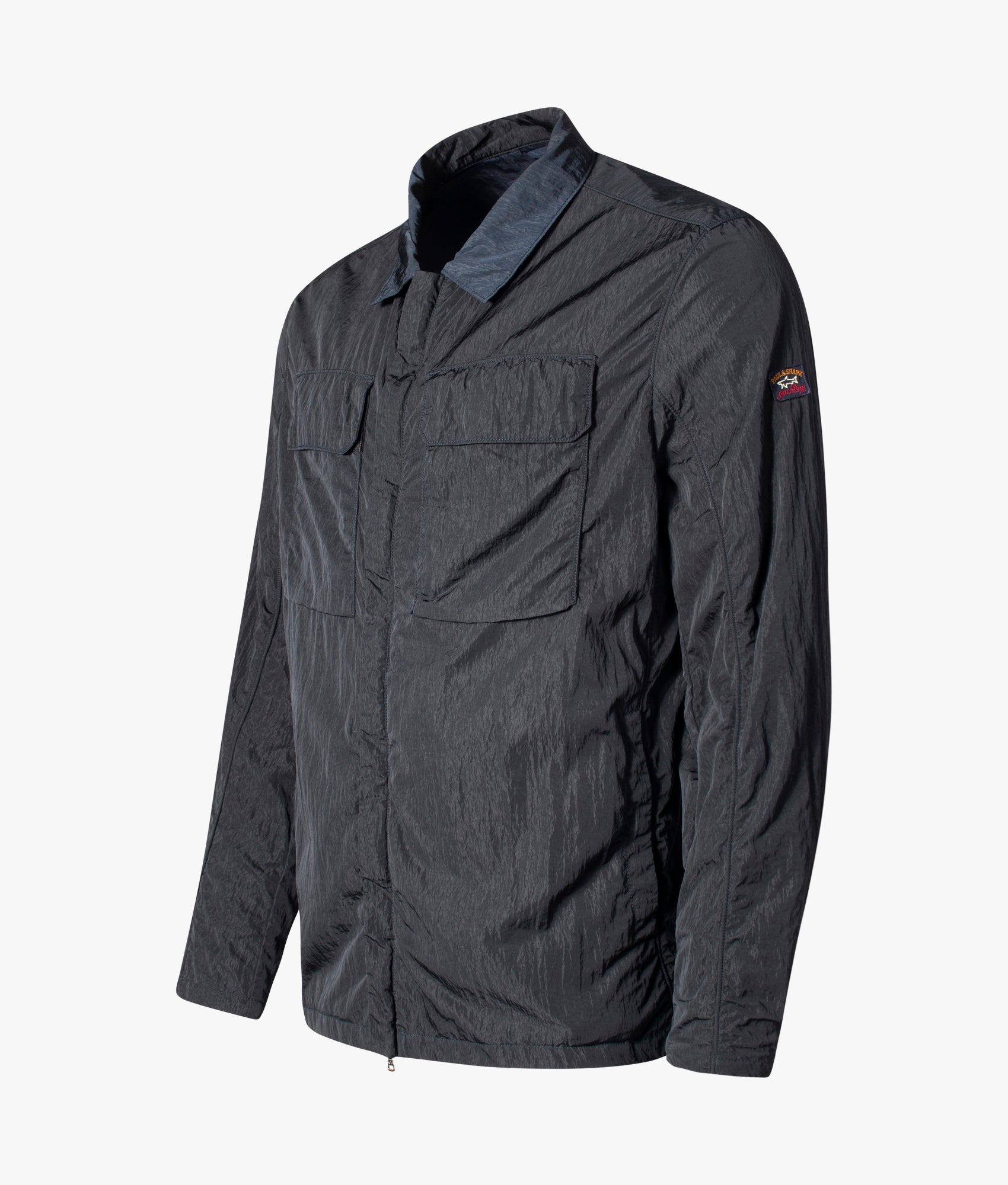 Zip-Through-Overshirt-Navy-Paul-&-Shark-EQVVS
