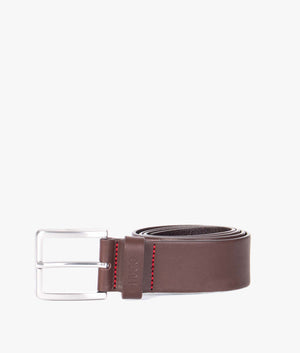 Hionios-Leather-Belt-Dark-Brown-Hugo-EQVVS