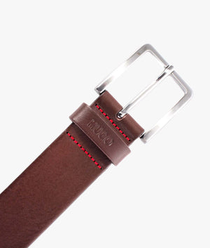 Hionios-Leather-Belt-Dark-Brown-Hugo-EQVVS