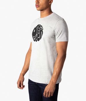Gillespie-Logo-T Shirt-Grey-Marl-Pretty-Green-EQVVS