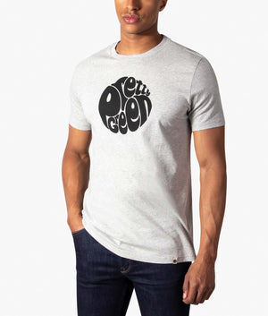 Gillespie-Logo-T Shirt-Grey-Marl-Pretty-Green-EQVVS