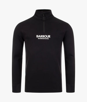 Quarter-Zip-Transmission-Sweatshirt-Black-Barbour-International-EQVVS
