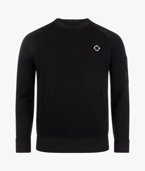Tech-Fleece-Crew-Sweat-Jet-Black-Ma.Strum-EQVVS