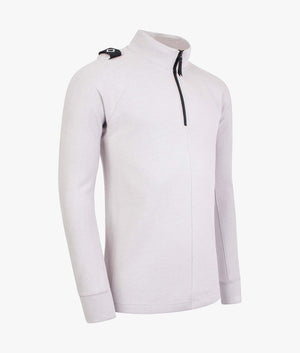 Quarter-Zip-Two-Tone-Fabric-Sweatshirt-Aluminum-Ma-Strum-EQVVS