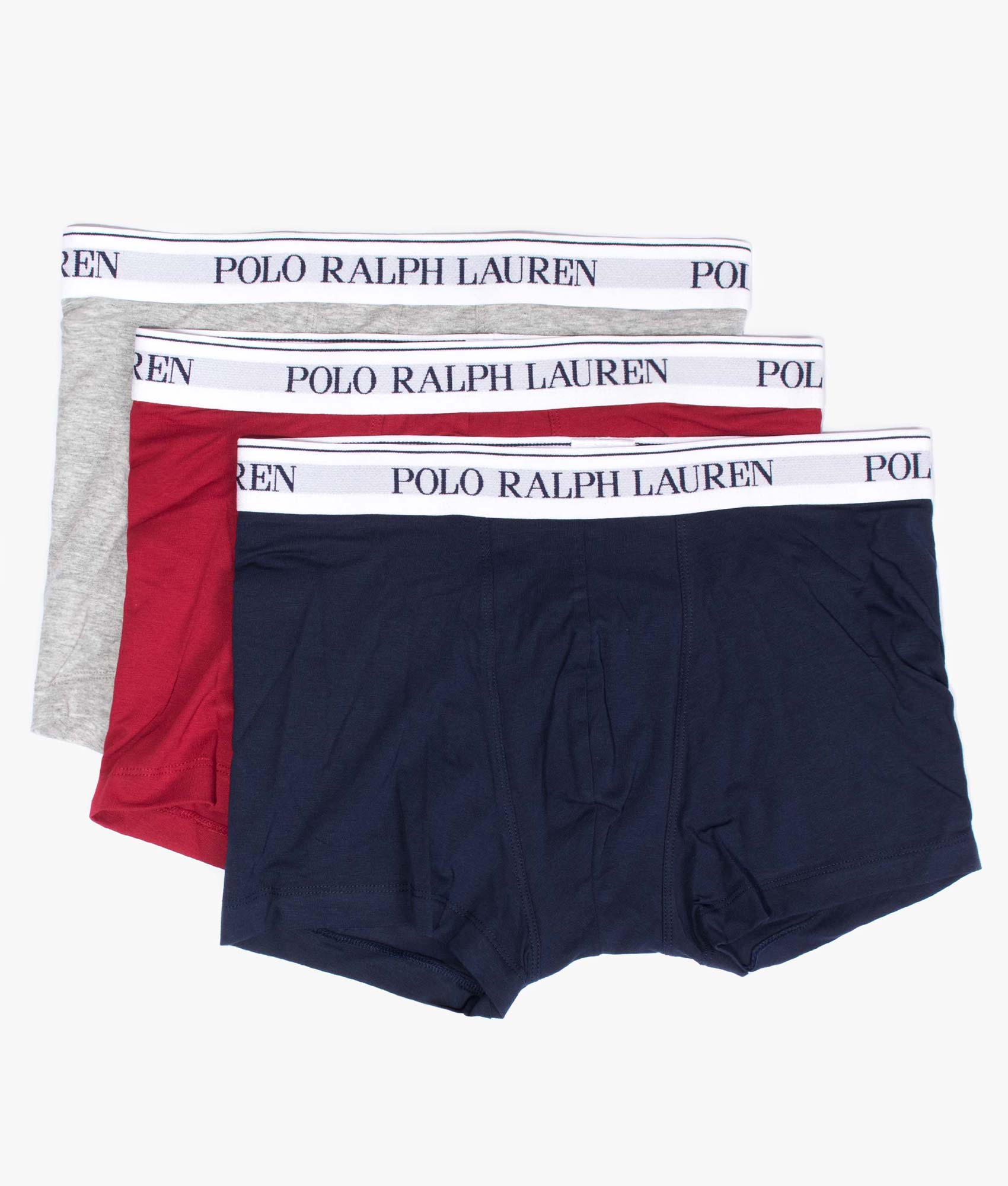 Three-Pack-of-Classic-Stretch-Cotton-Trunks-Heather/Eaton-Red/Cruise-Navy-Polo-Ralph-Lauren-EQVVS