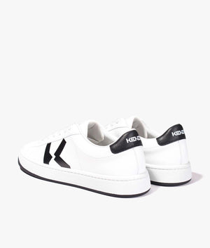Leather Kenzo Sport Nappa Kenzo Kourt K Logo Lace Up Sneakers