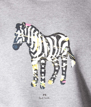 Zebra-Print-Sweatshirt-Grey-Melange-PS-Paul-Smith-EQVVS
