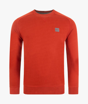 Westart-Crew-Neck-Sweat-Medium-Red-BOSS-EQVVS