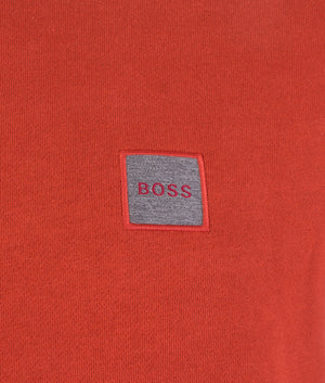 Westart-Crew-Neck-Sweat-Medium-Red-BOSS-EQVVS