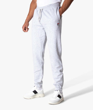 Woodrow Fleece Joggers Light Grey Marl, FILA