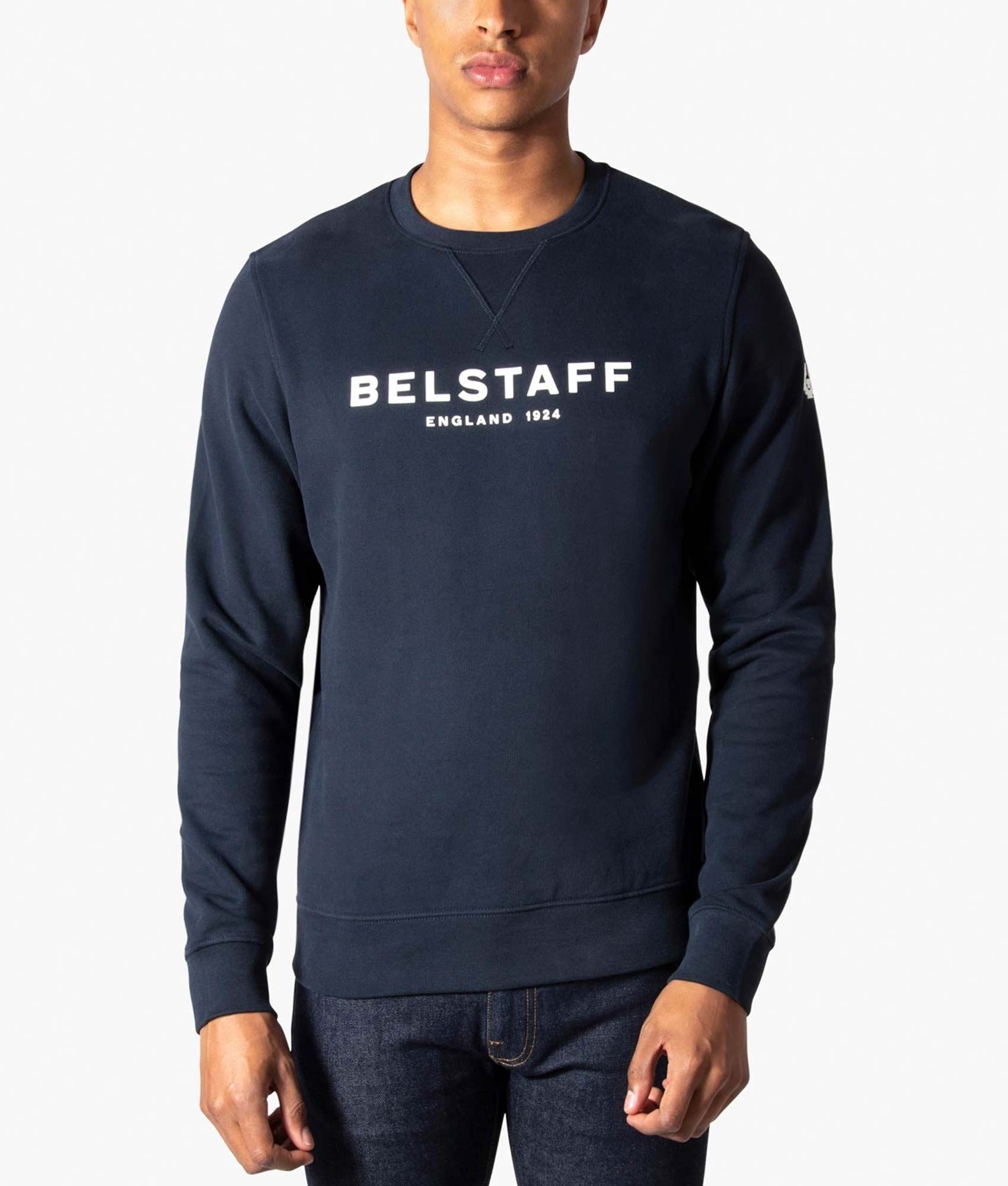 Belstaff-1924-Sweatshirt-Dark-Ink/Off-White-Belstaff-EQVVS 