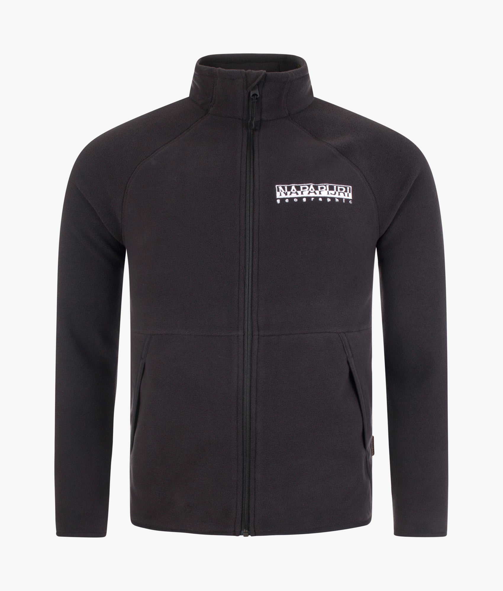 Tear-Box-Zip-Through-Fleece-Black-Napapijri-EQVVS