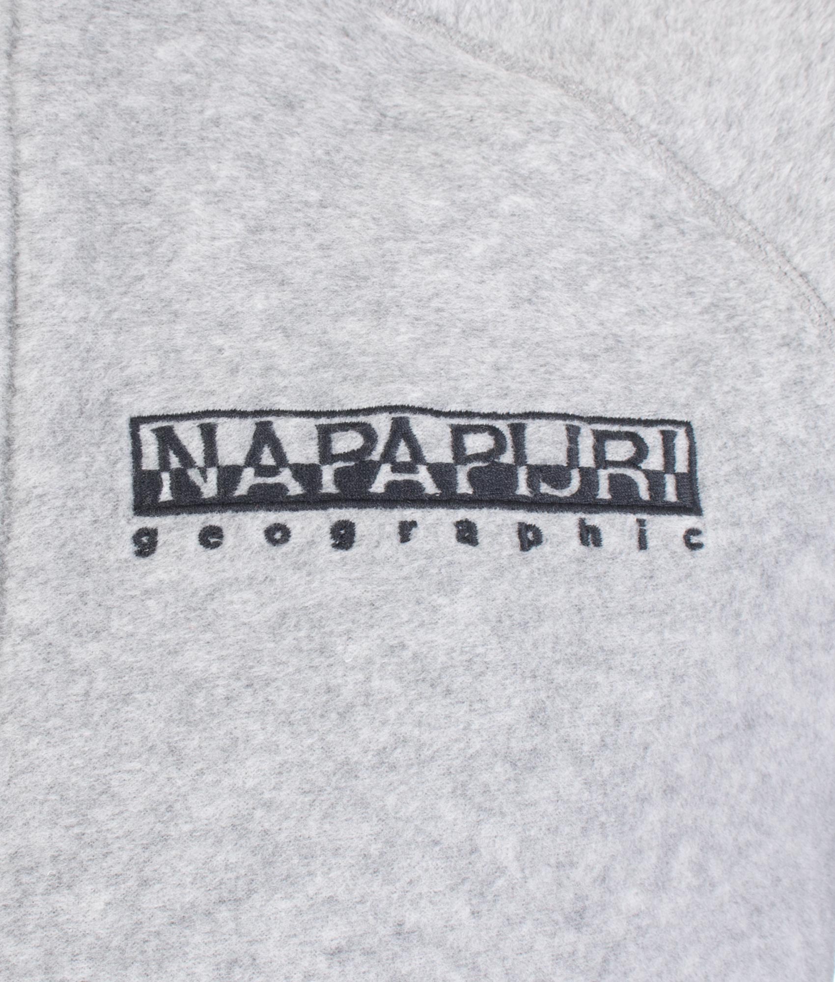 Tear-Box-Zip-Through-Fleece-Light-Grey-Napapijri-EQVVS