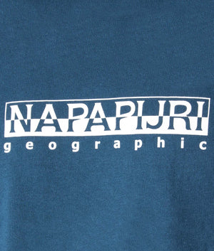 S-Box-Long-Sleeve-Top-Blue-French-Napapijri-EQVVS