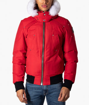 Slim-Fit-OriGinal-Ballistic-Bomber-Deep-Red/Natural-Moose-Knuckles-EQVVS