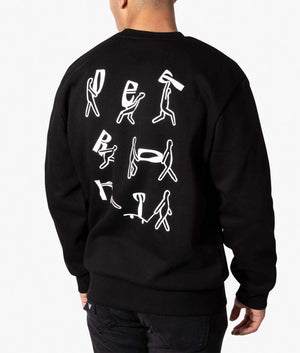 Removals-Sweatshirt-Black/White-Carhartt-WIP-EQVVS
