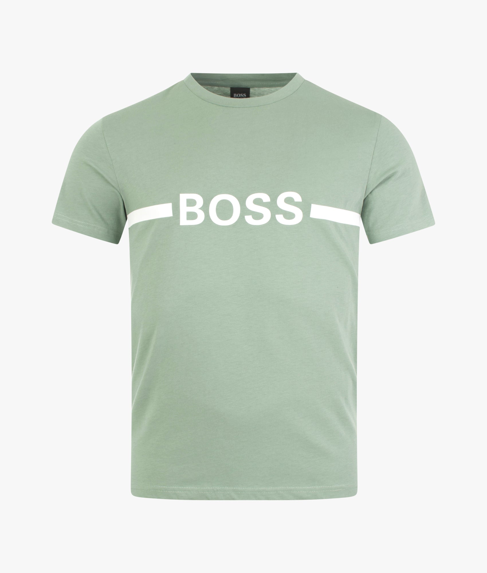 Slim-Fit-Chest-Logo-RN-T-Shirt-Light/Pastel-Green-BOSS-EQVVS