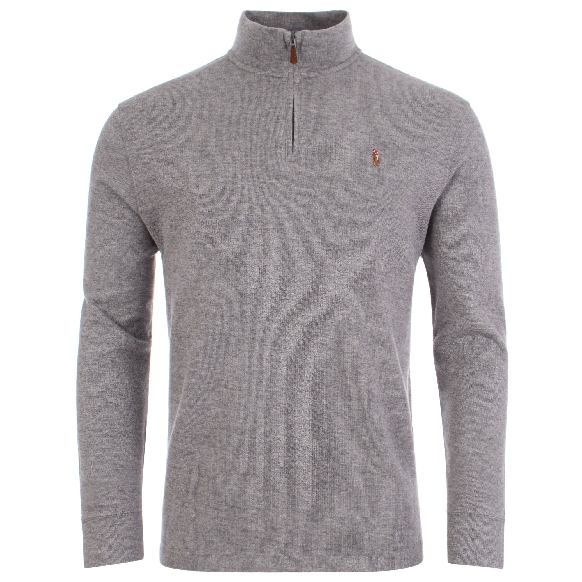 Estate-Rib Quarter Zip Knit Jumper