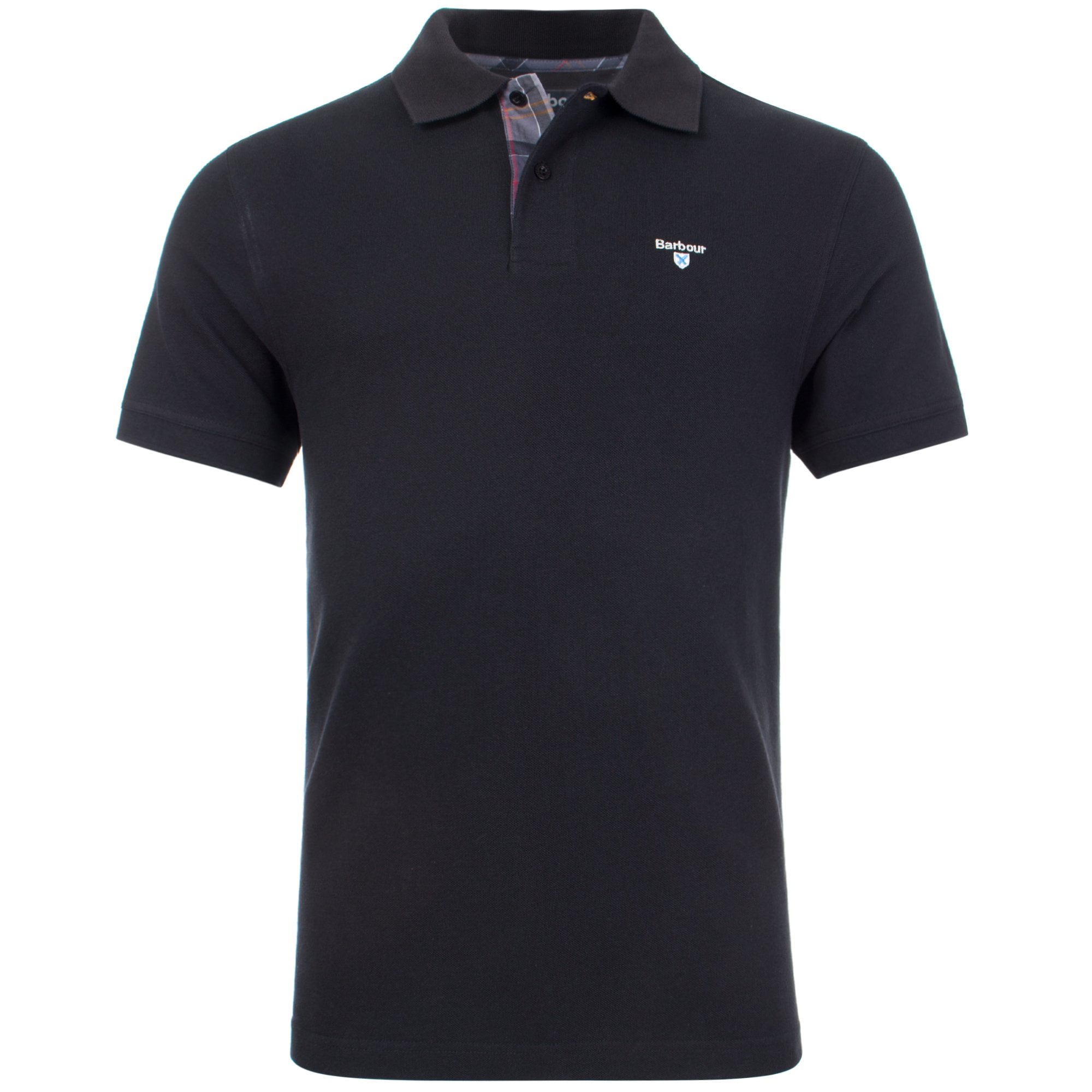 Tartan Piqué Polo Shirt