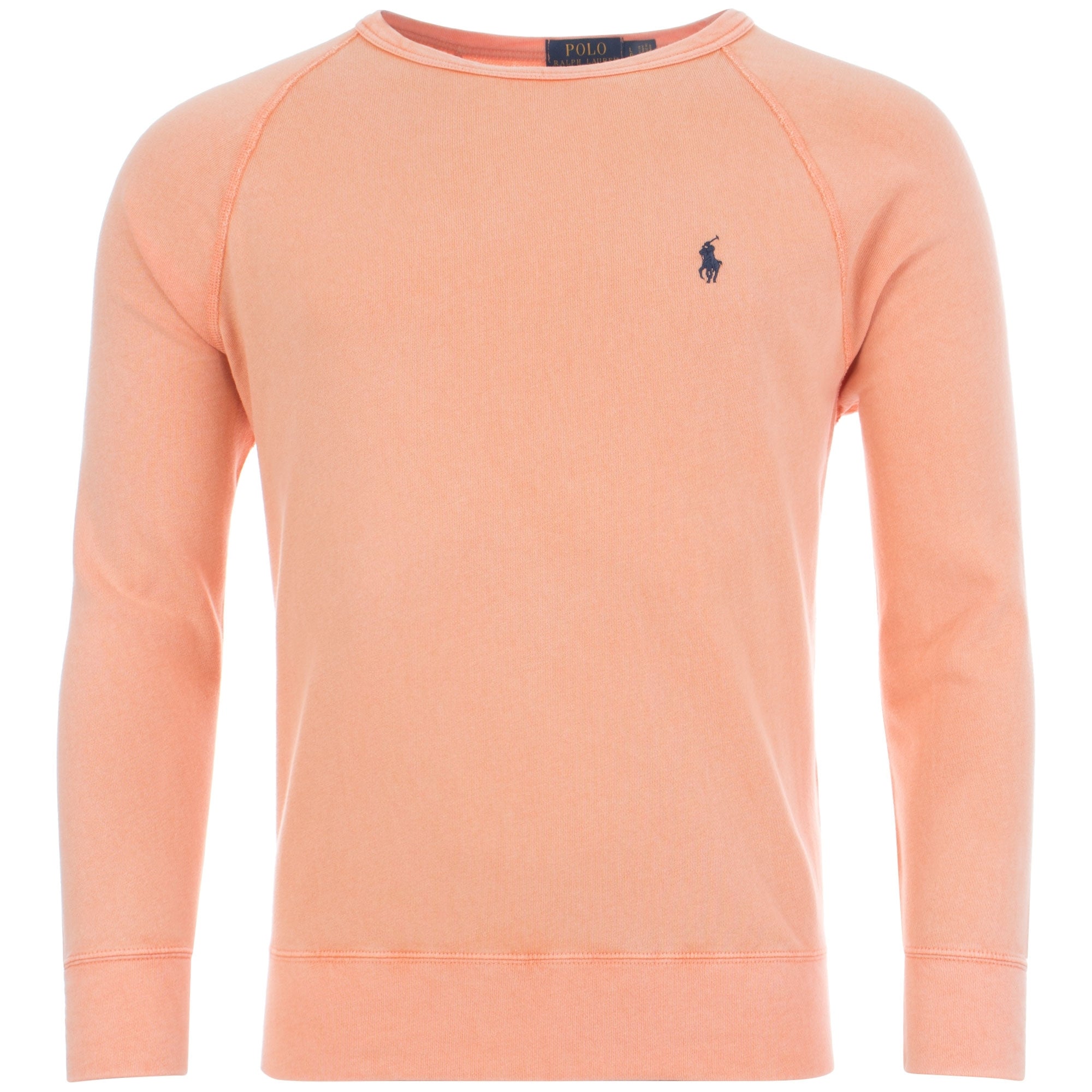 Lightweight Washed Cotton Spa Terry Sweatshirt