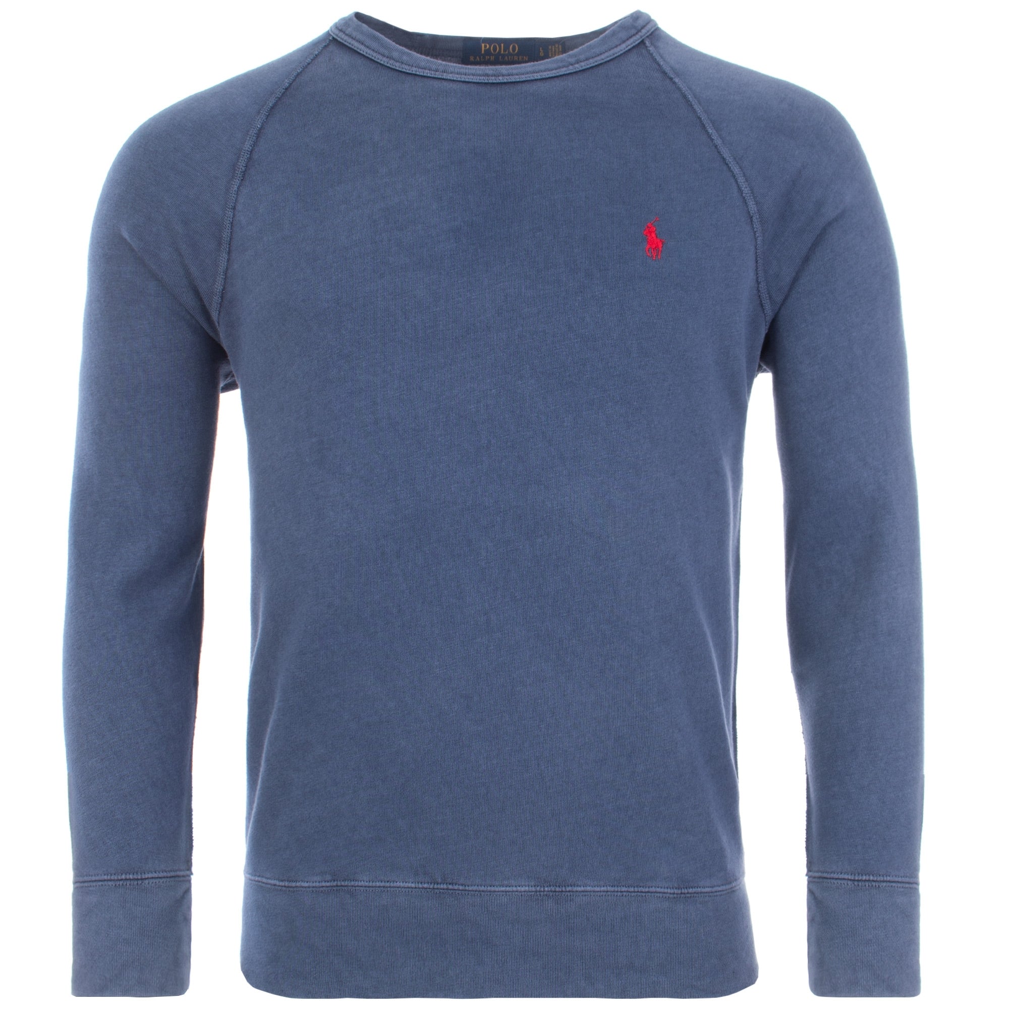 Lightweight Washed Cotton Spa Terry Sweatshirt