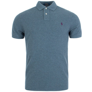 Custom Slim Fit Cotton Pique Polo