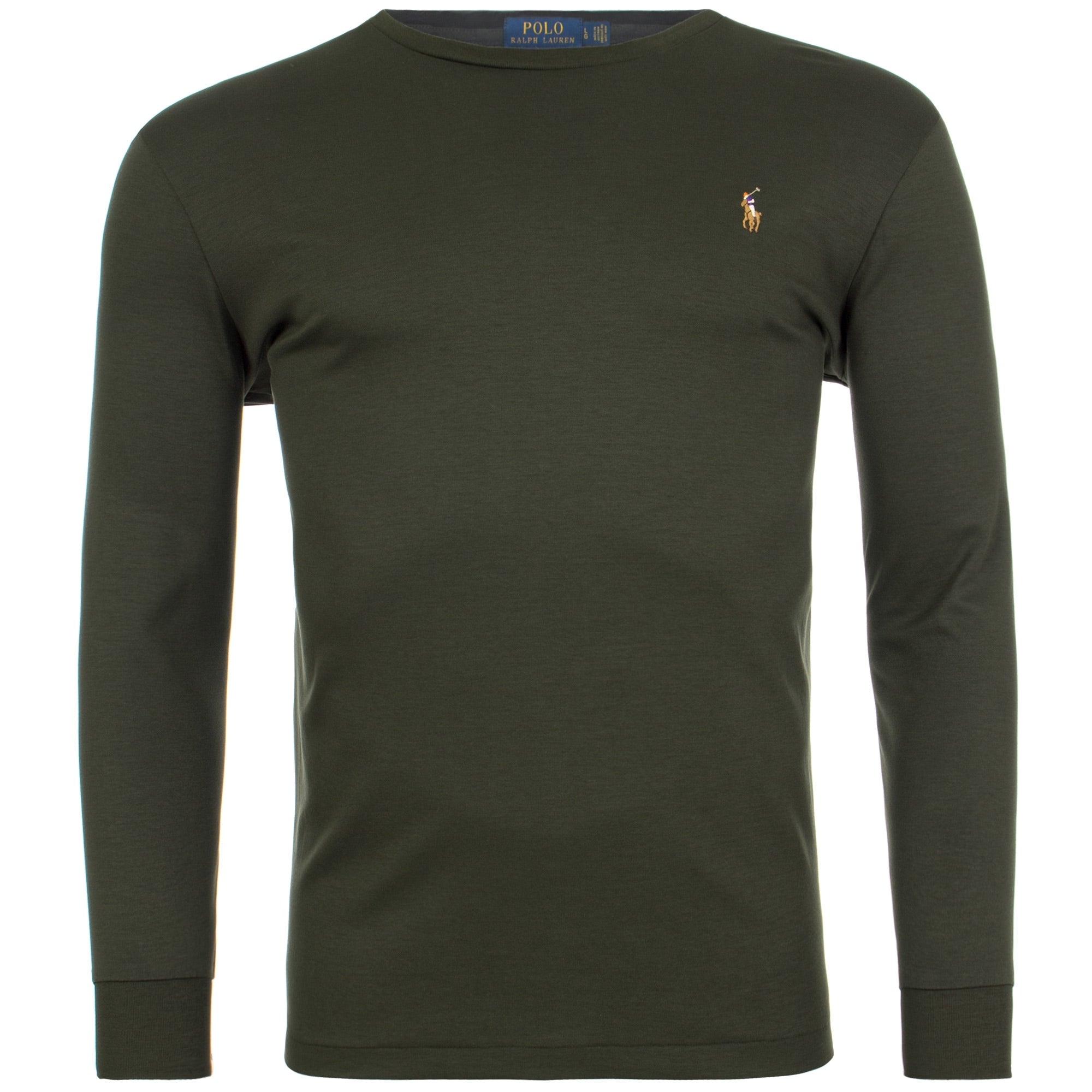Custom-Slim-Fit-Interlock-Long-Sleeve-T-Shirt-Estate-Olive-Polo-Ralph-Lauren-EQVVS