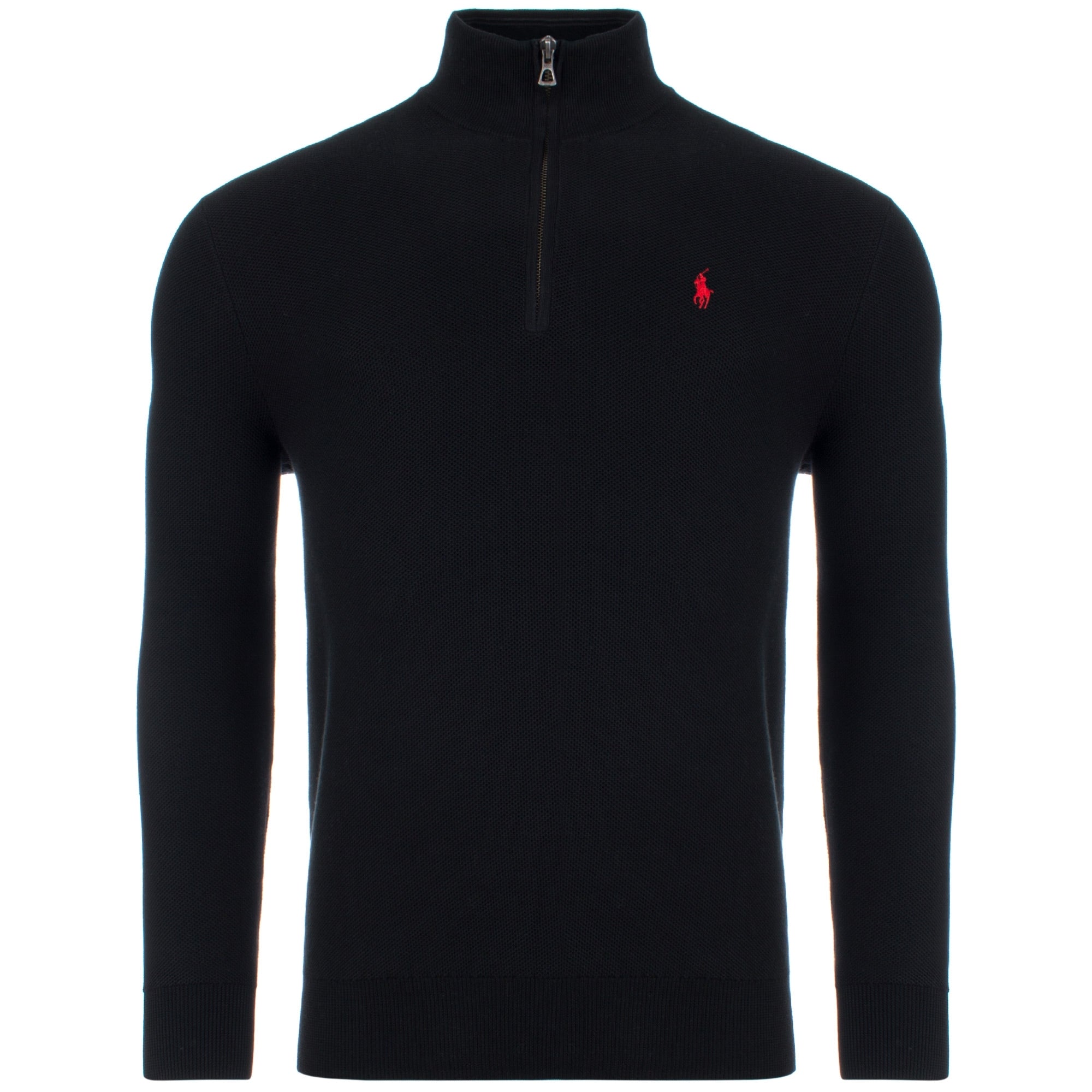 Half Zip Pima Cotton Jumper