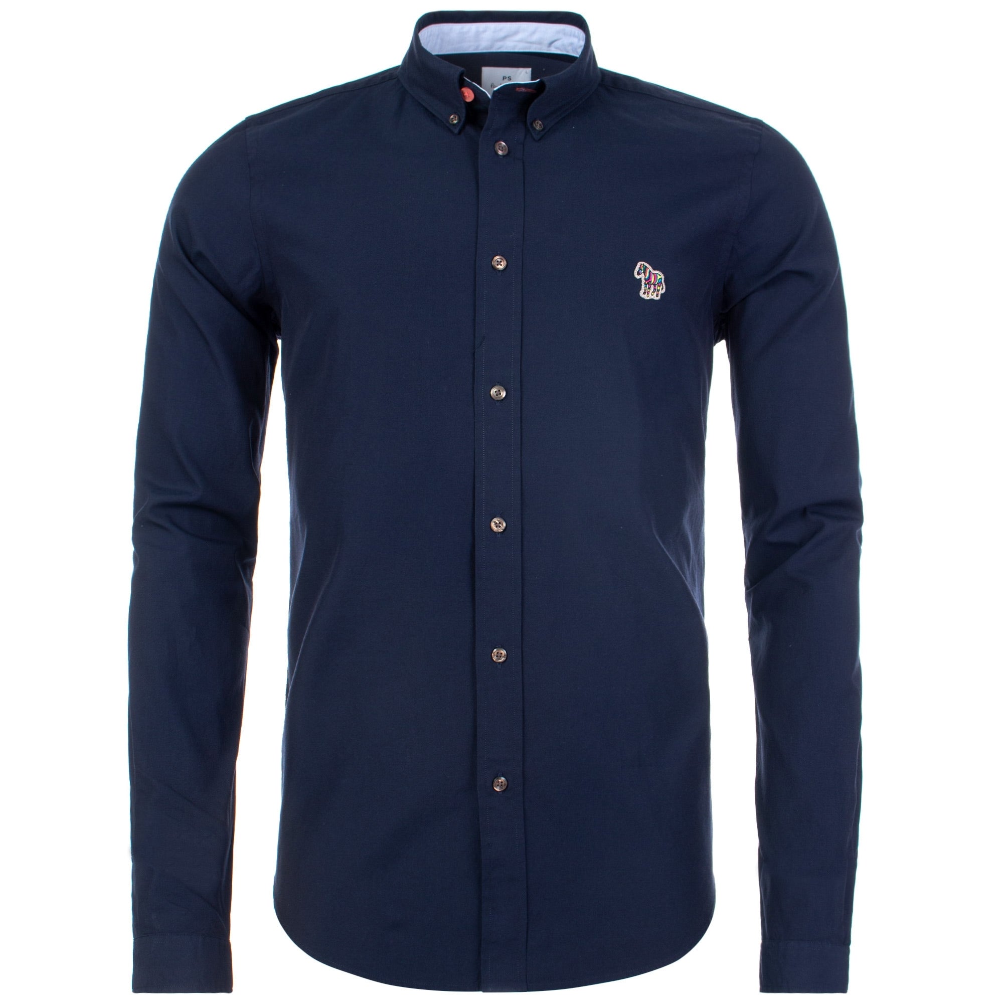 Zebra Logo Tailored Fit Oxford Shirt