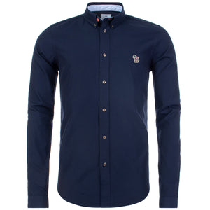 Zebra Logo Tailored Fit Oxford Shirt