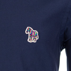 Zebra Logo Tailored Fit Oxford Shirt