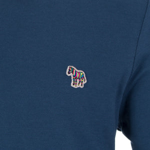 Long Sleeve Tipped Zebra Polo