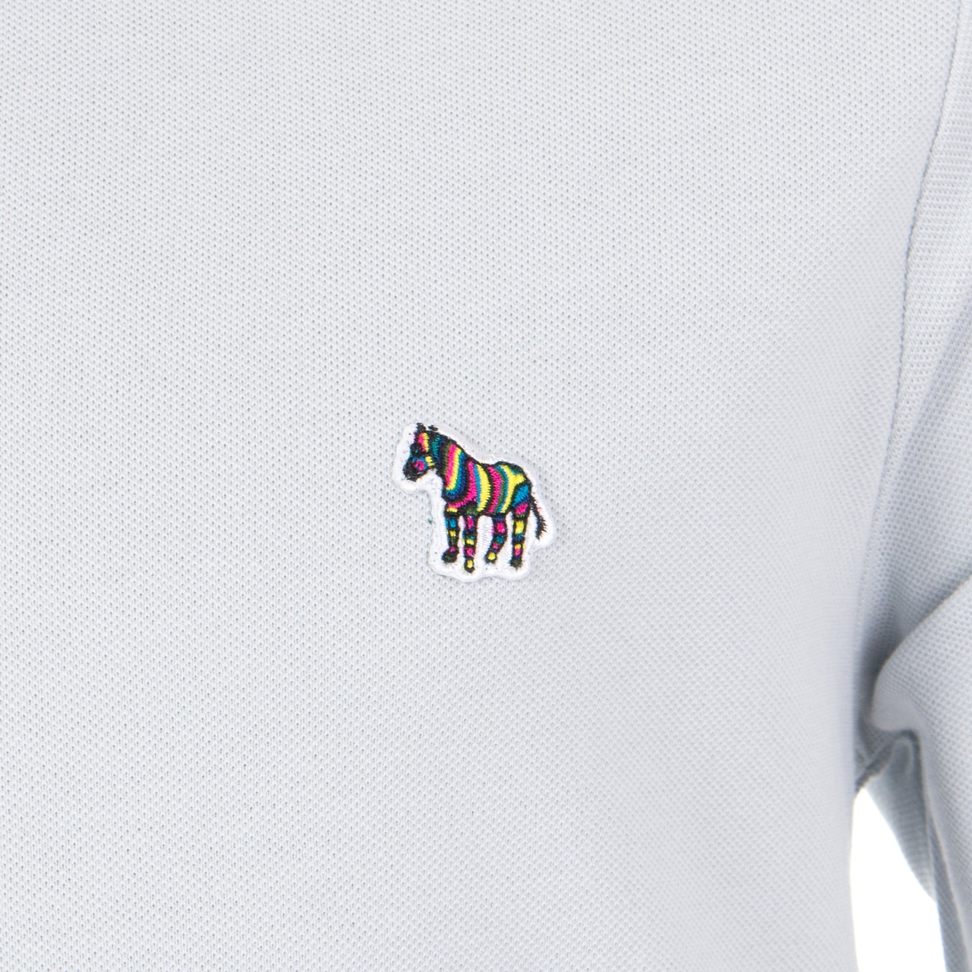 Regular Fit Zebra Short Sleeve Polo Shirt